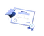 Digital certificate illustration